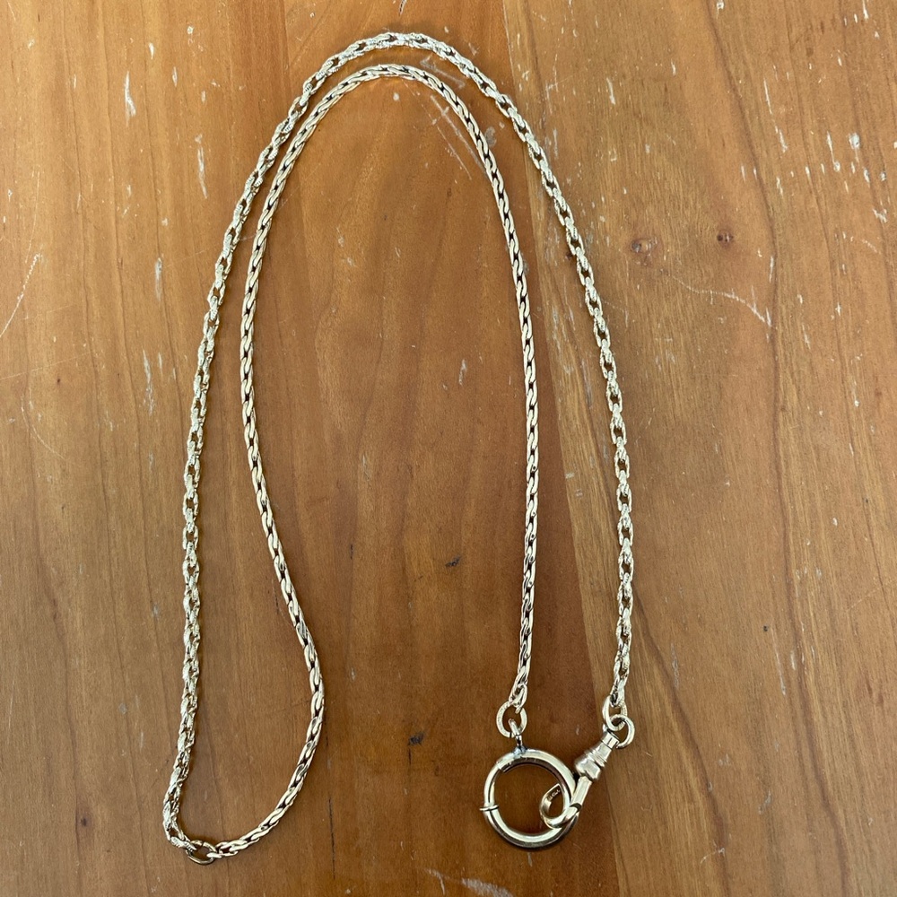 Antique Gold-Filled Watch Chain
